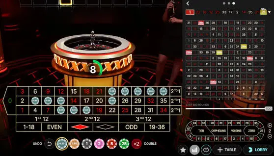 Lightning Roulette - livekasinon rulettipeli